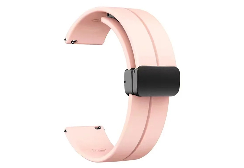 Silikon Uhrenarmband 16mm - pastellrosa