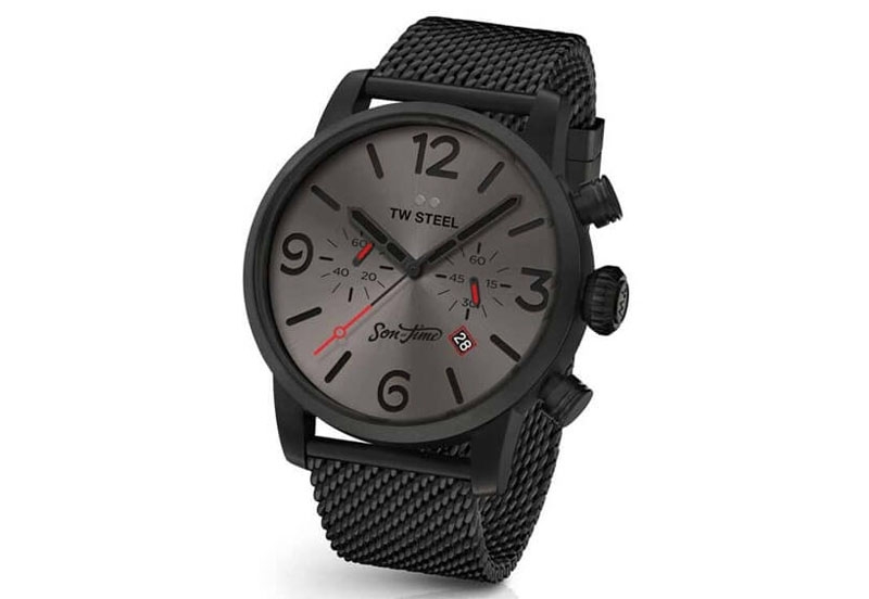TW Steel Maverick MST4 Uhrenarmband schwarz - 24mm