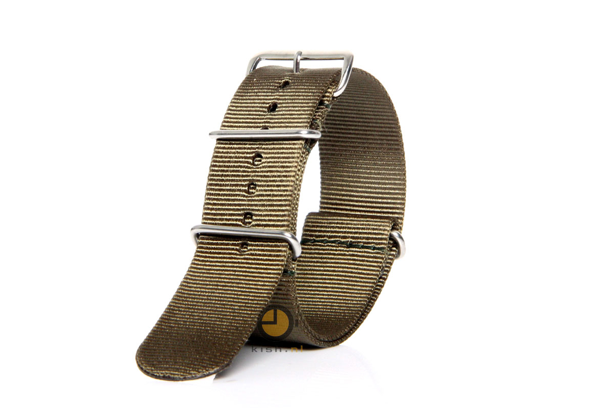 Uhrenarmband 24mm grün Nato