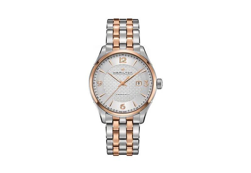 Hamilton Uhrenarmband H42725151 - bicolor Stahl