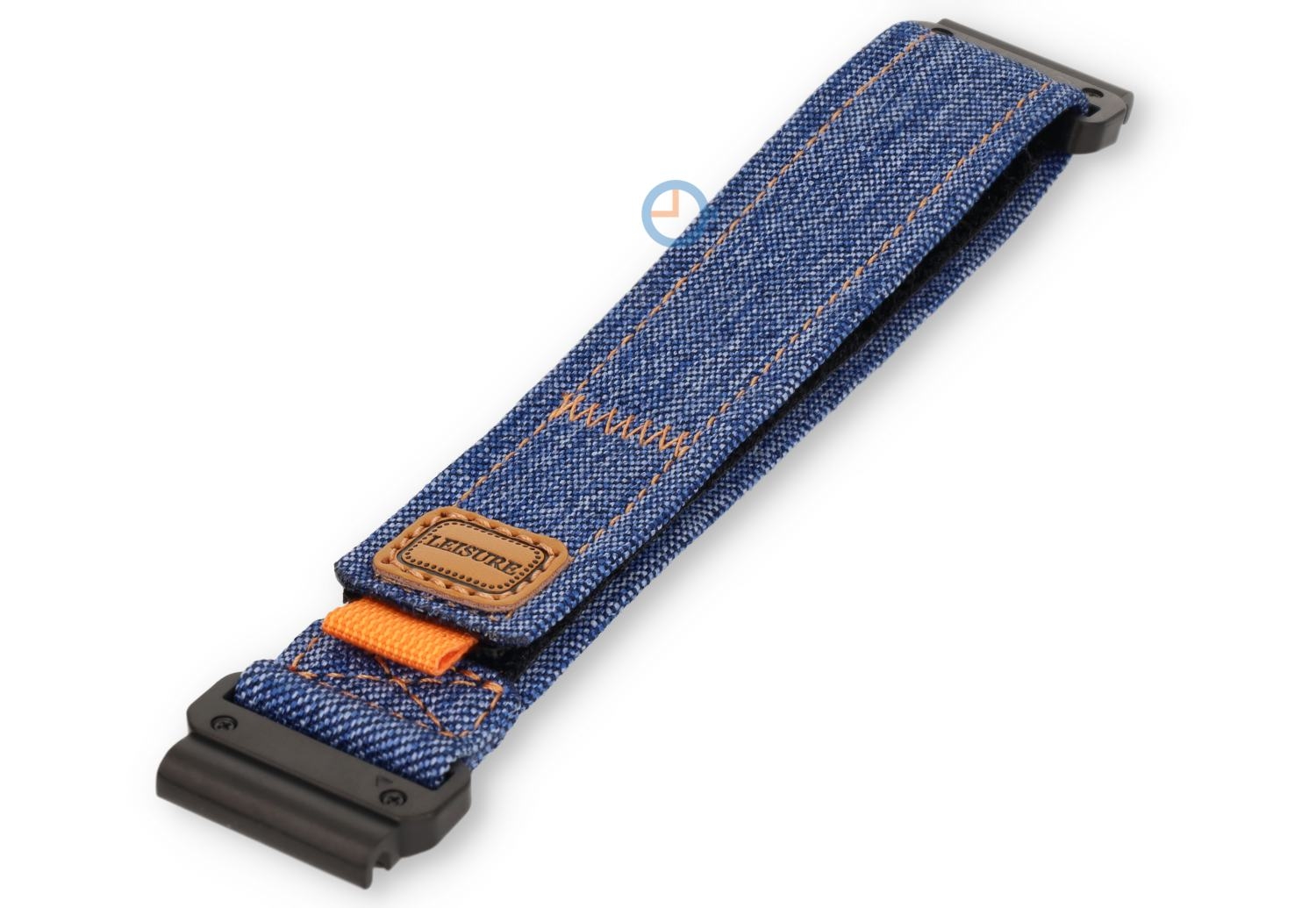 Blaues Denim Garmin Fenix Band - 22mm - Klettverschluss