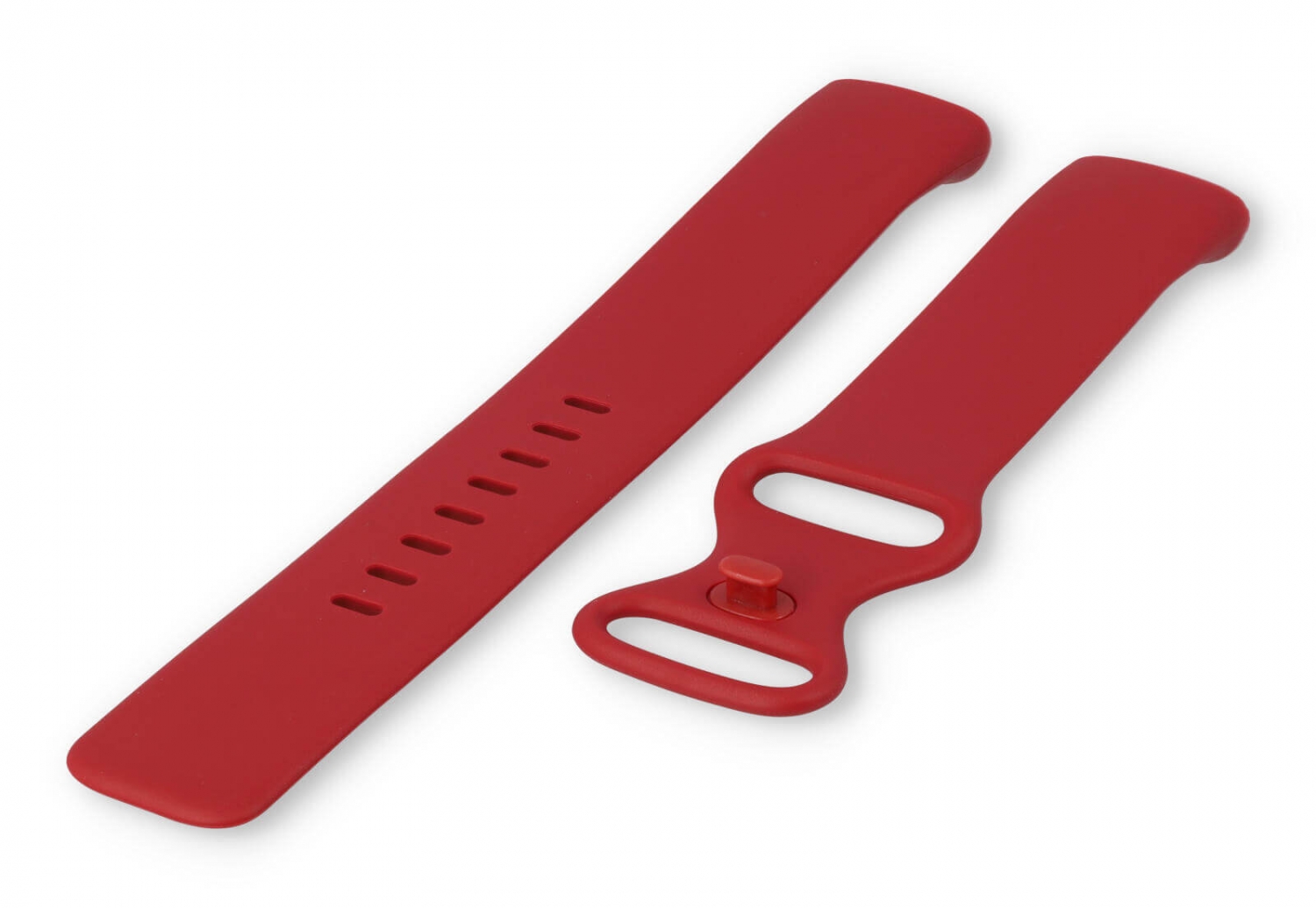 Fitbit Charge 5 Uhrenarmband Kautschuk - Rotes (Größe: L)