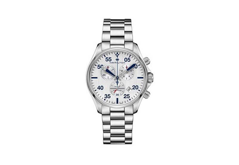Hamilton Uhrenarmband H76712151 - silber Stahl