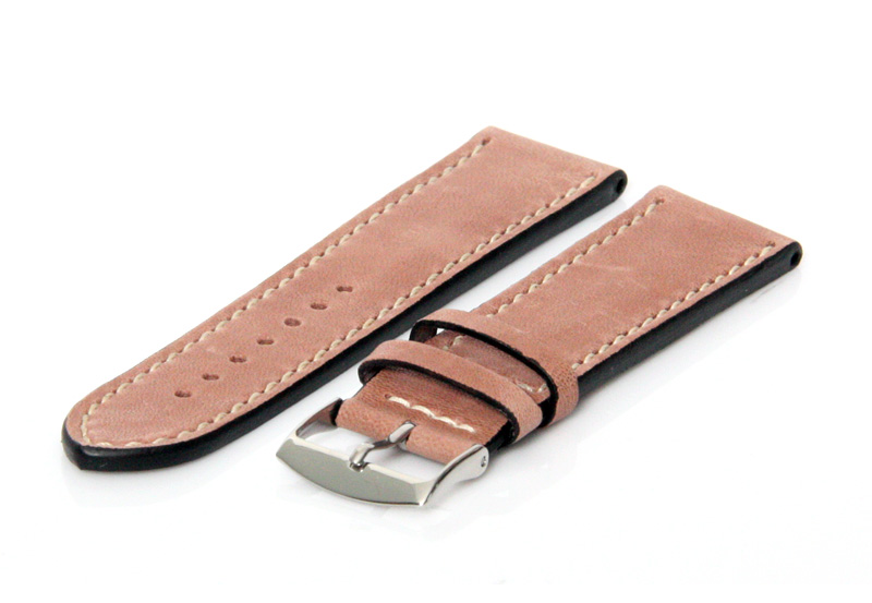 Uhrenarmband 20mm Braun Leder