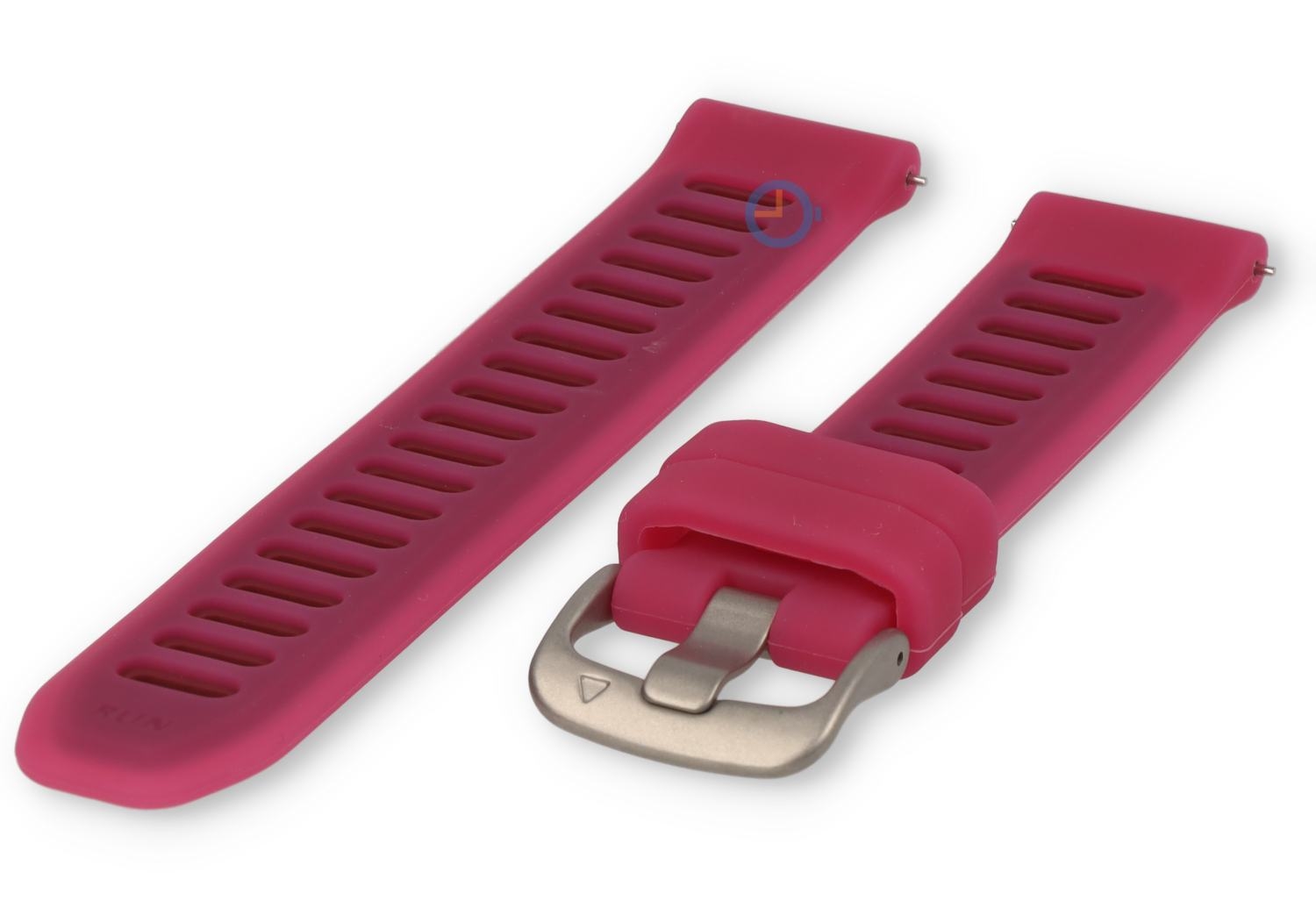 18mm Uhrenarmband Silikon - rosa