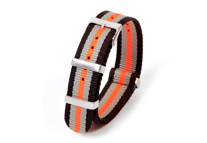 Schwarz Grau Orange