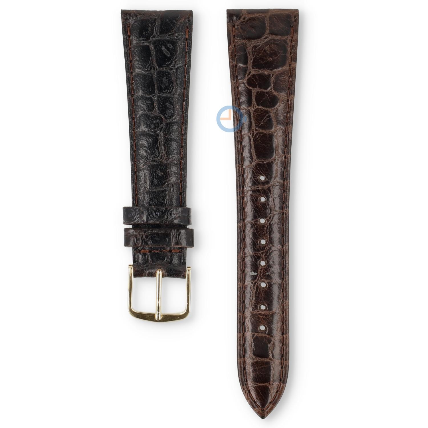 Universal 20mm braunes Leder Uhrenarmband - Pulsar