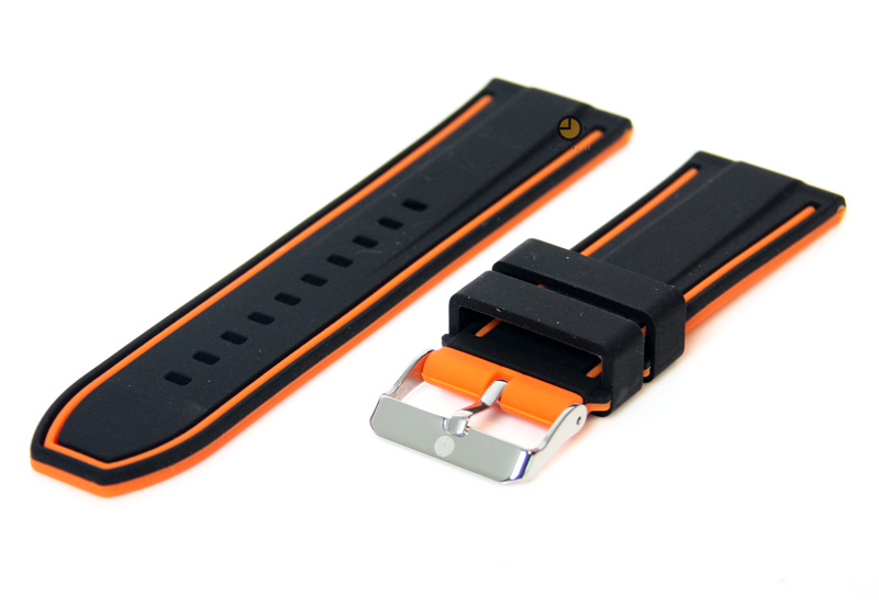 Schwarz Orange