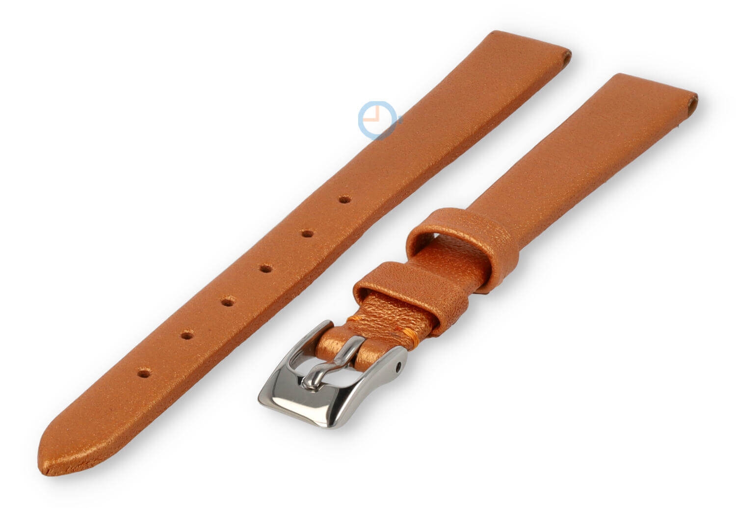 Nahtloses Uhrenarmband 10mm - Kupfer mit glanz
