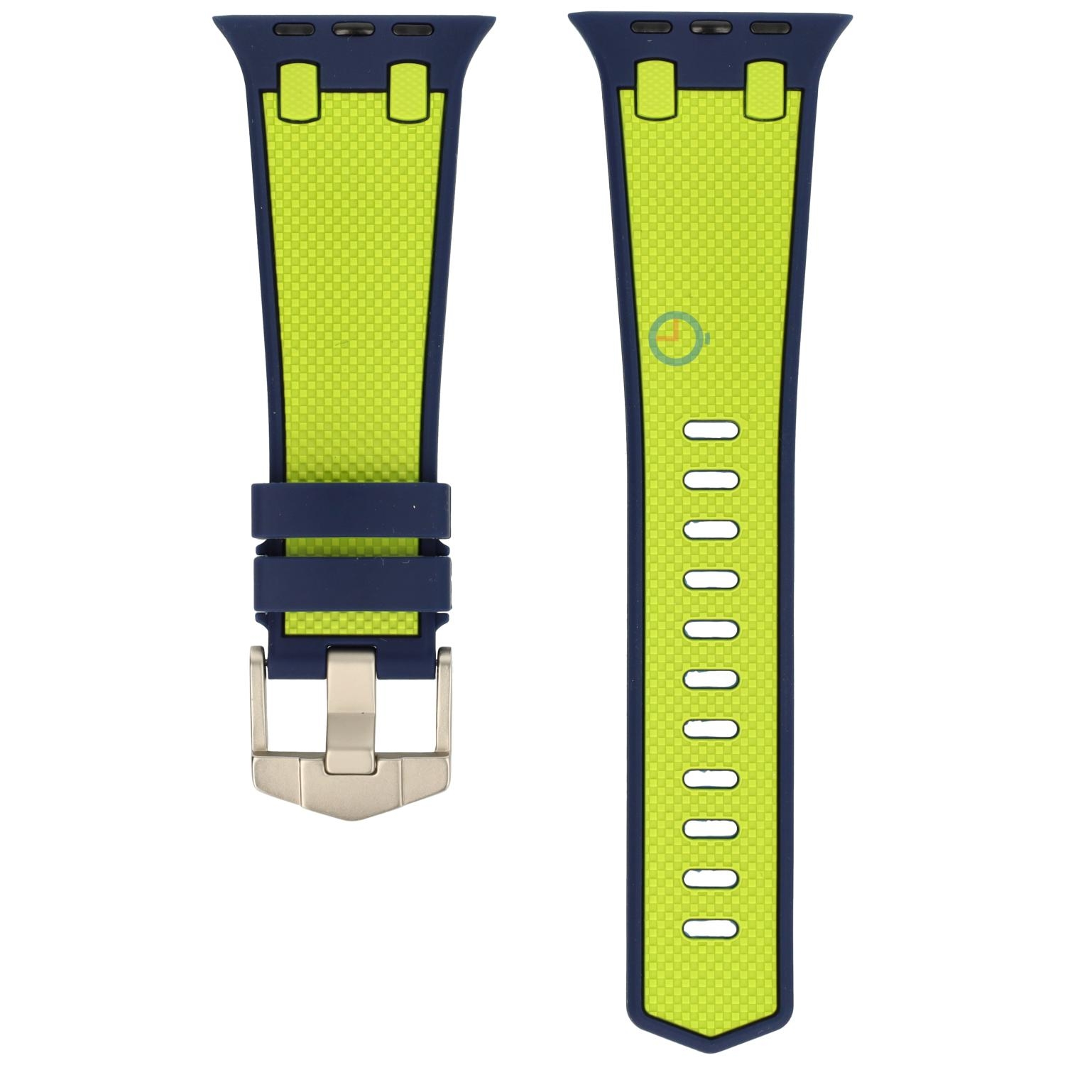 AP Style Band fÃ¼r Apple Watch 45mm - Navy Green
