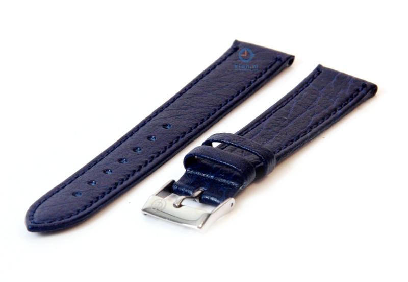 Uhrenarmband 16mm Dunkelblau Brüffelleder