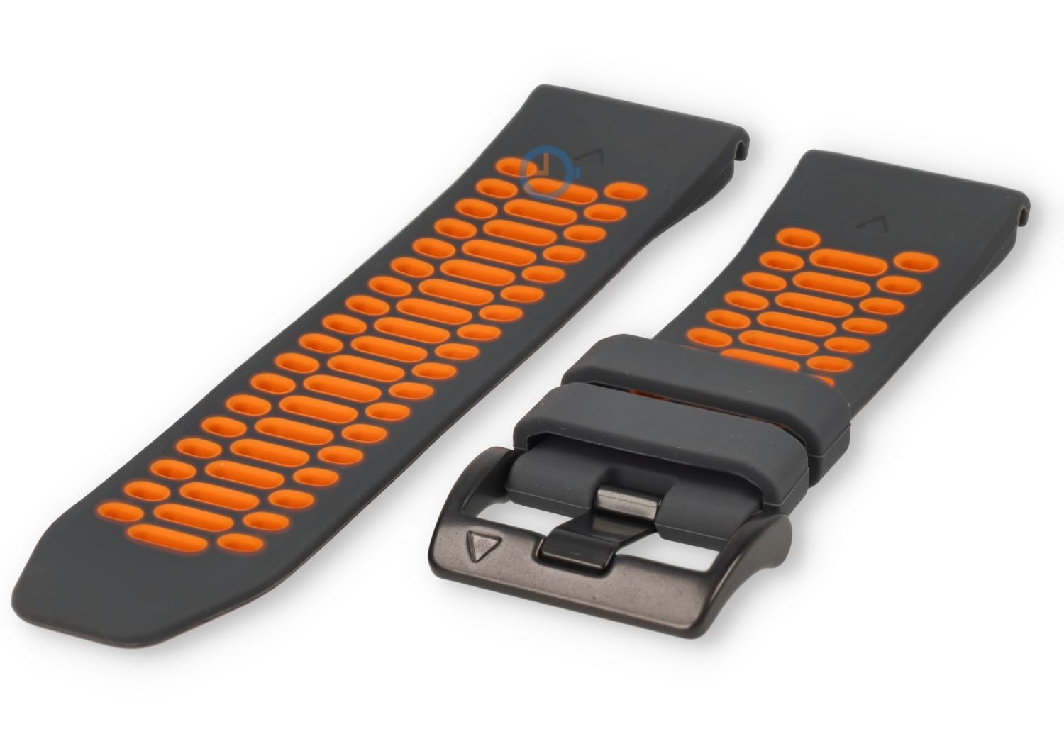 Sport Uhrenarmband Garmin Fenix 8 - 51mm (grau/orange)