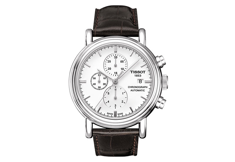 Tissot Uhrenarmband T0684271601100 braun Leder