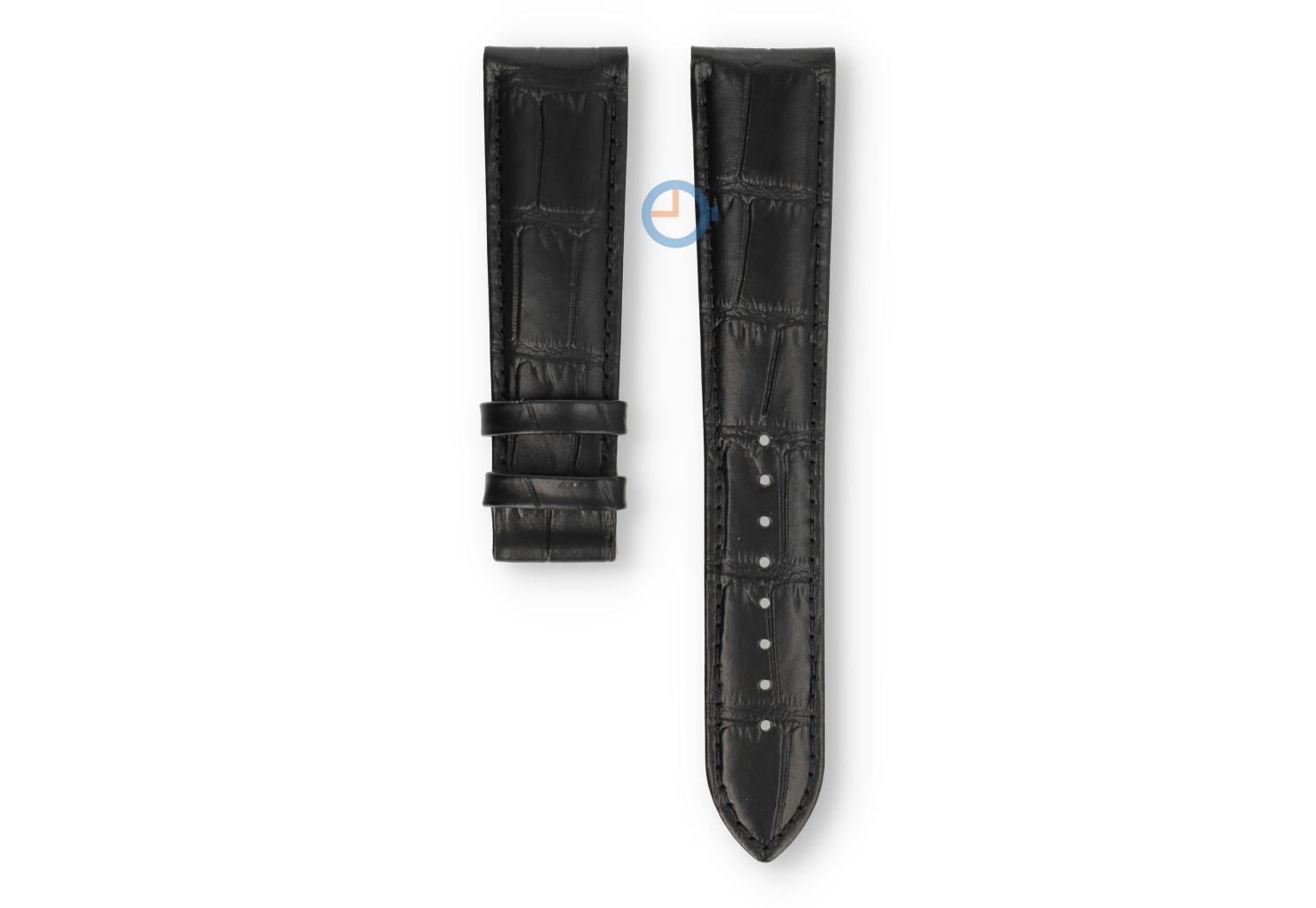 Tissot Uhrenarmband T1274071604101 schwarz Leder