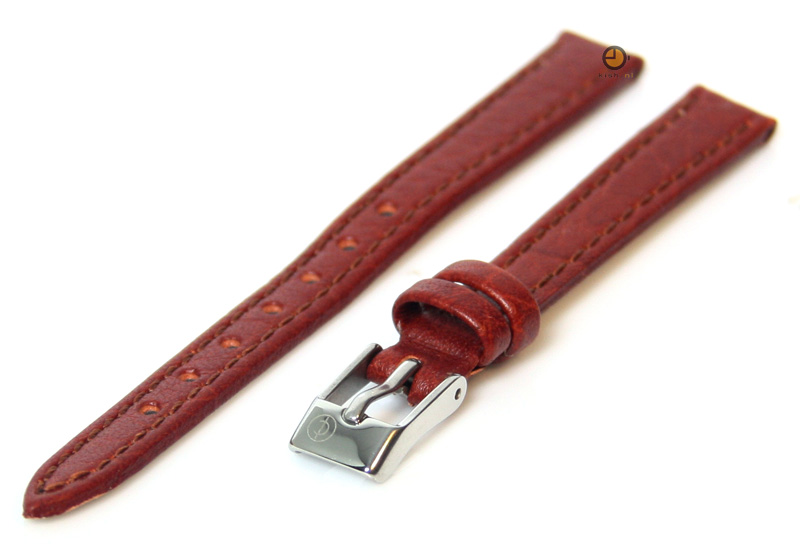 Uhrenarmband 8mm Hellbraun Büffelleder