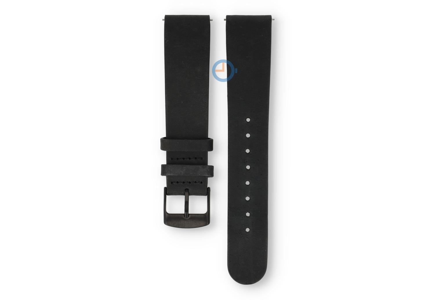 Kerbholz Uhrenarmband Anton Walnut Midnight Black