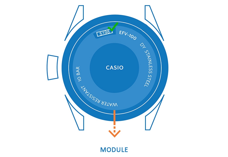 Uhren battery für Casio