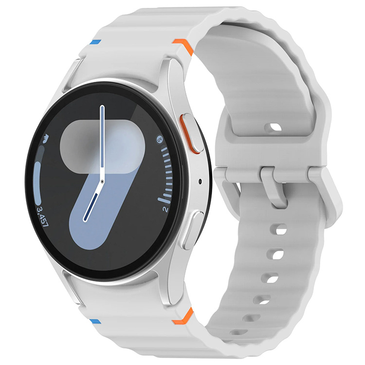 Samsung Galaxy Watch7 bandje - light-grey silicone