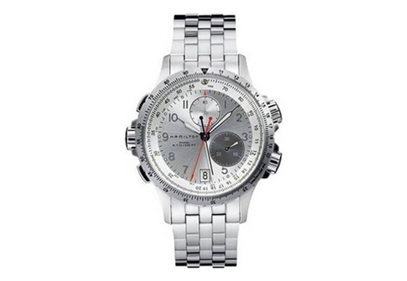 Hamilton Uhrenarmband H77622153 - silber Stahl