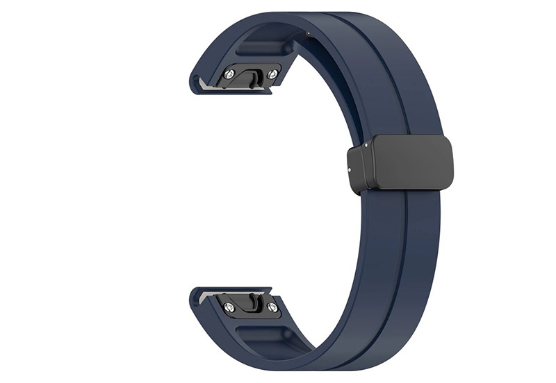 Garmin 22mm Band - marineblau - magnetische Faltschließe