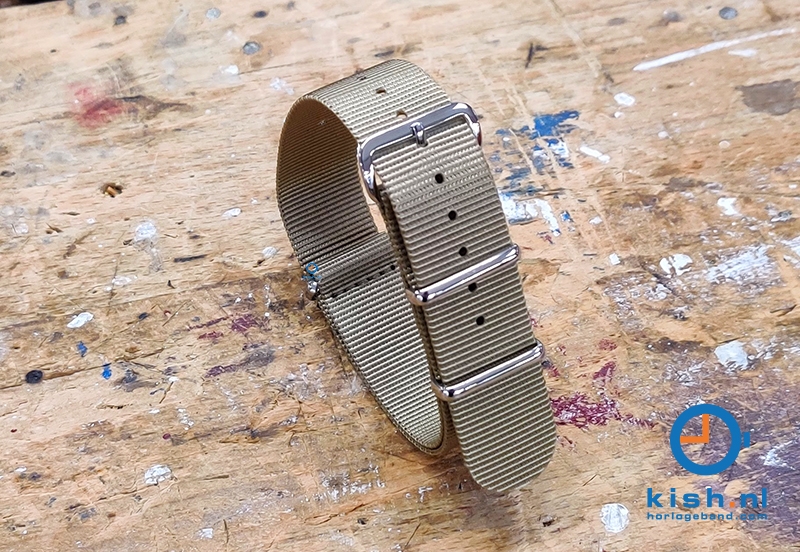 Defensie horlogeband nylon 20mm (EXTRA STERK)