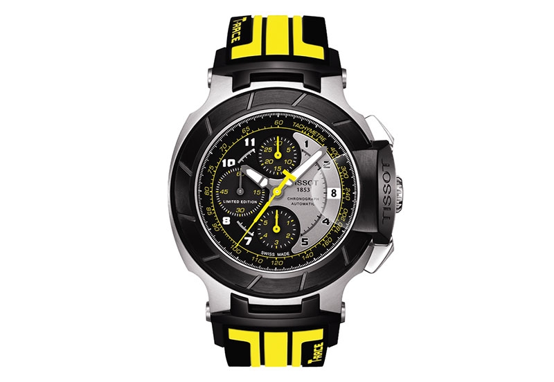 Tissot Uhrenarmband T0484272705201 schwarz Silikon