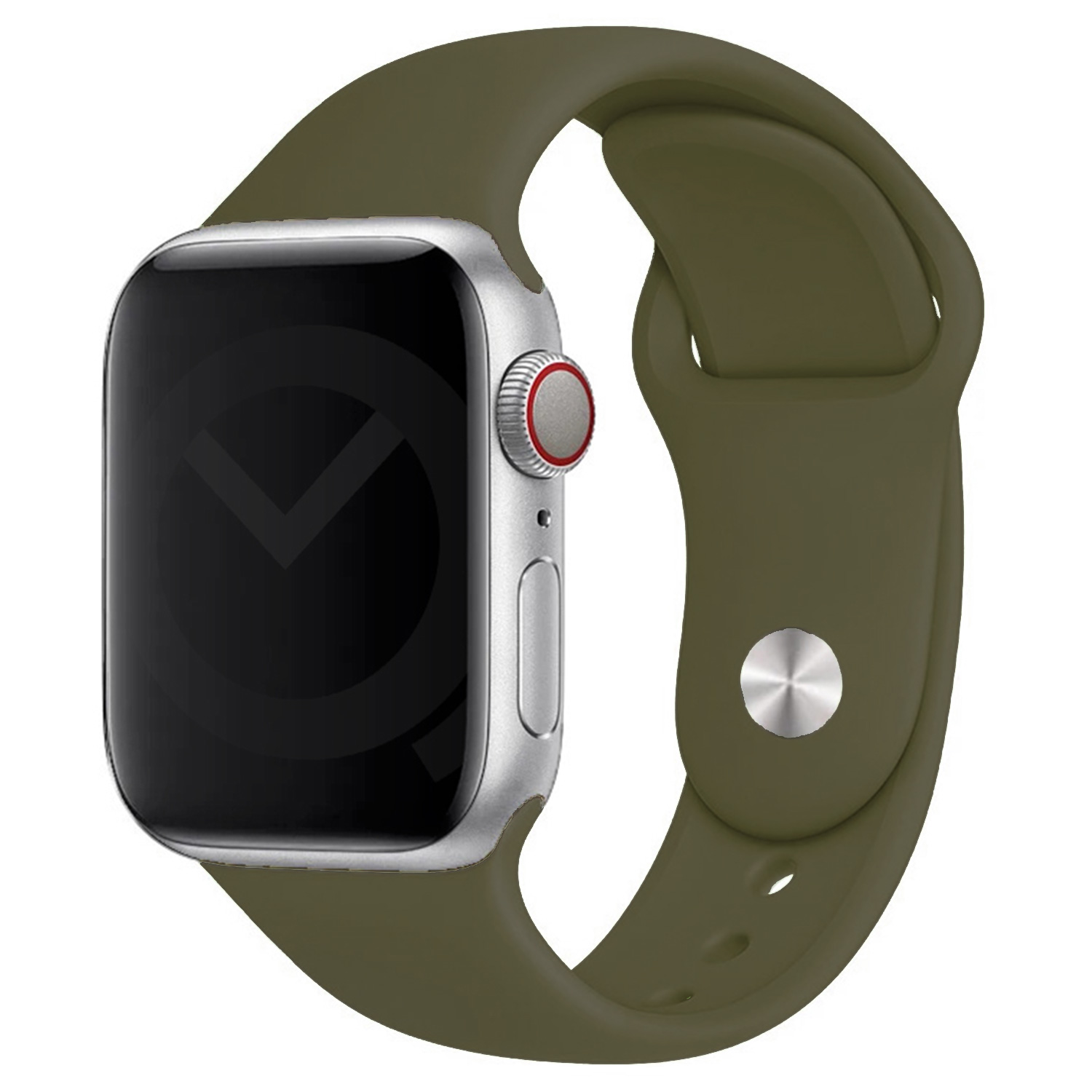 Silikon Uhrenarmband Apple Watch - Army Green - 44/45/46/49mm (S/M)