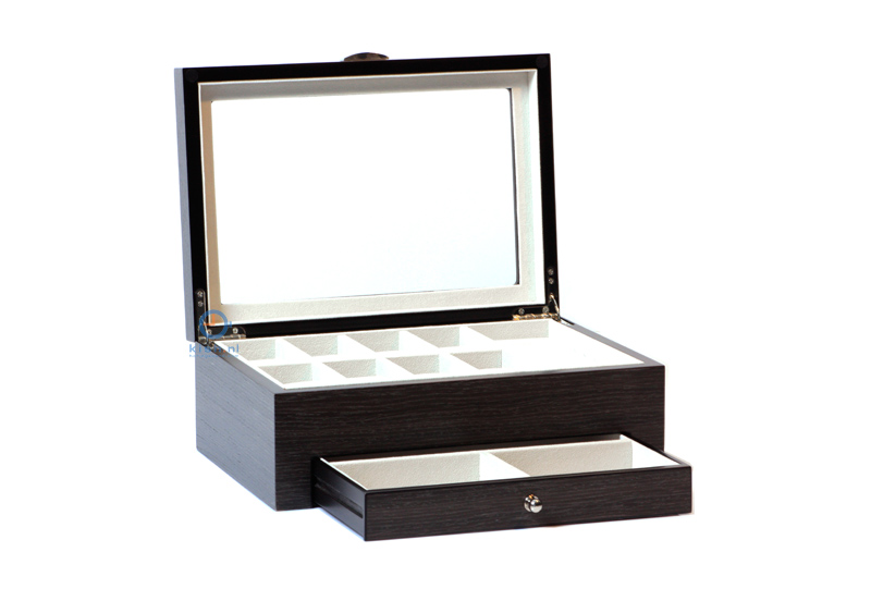 Holz Uhrenbox fÃ¼r 8 Uhren und Schmuck