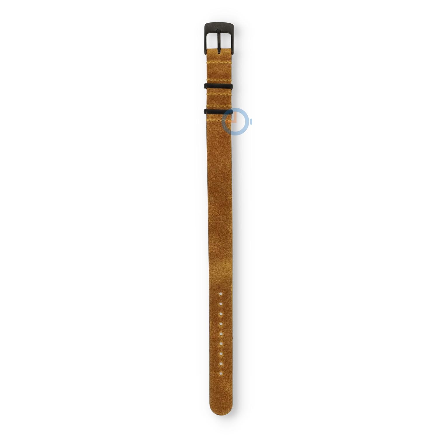 Kerbholz Hilde walnut Mustard Wood Uhrenarmband