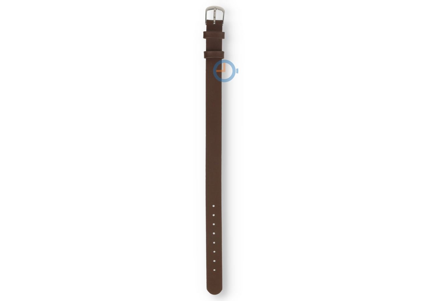 Kerbholz Leder Uhrenarmband - 12mm - dunkelbraun