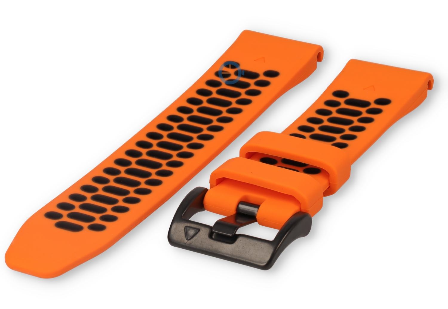 Sport Uhrenarmband Garmin Fenix 8 - 47mm (orange/schwarz)