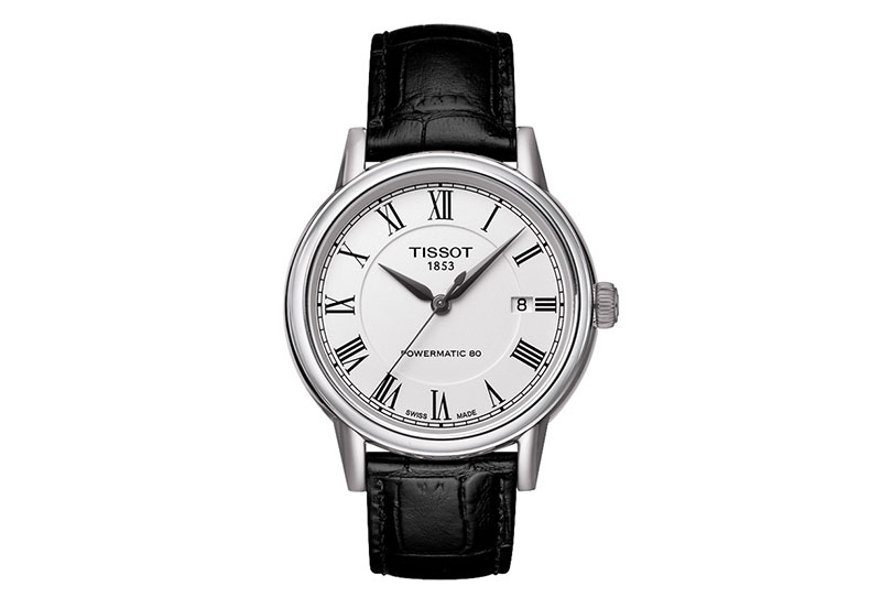 Tissot-horlogeband-T0854071601300-zwart-leer