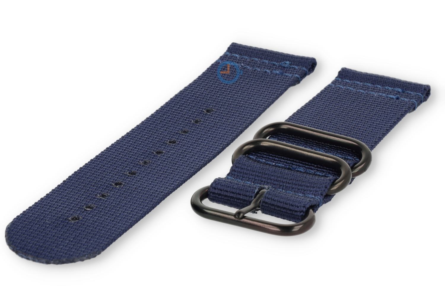 Two-piece Nylon Band - blau - 26mm