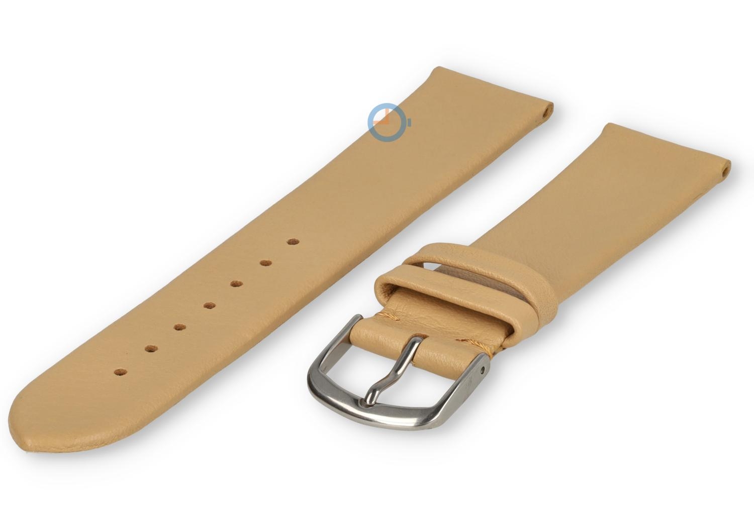 Nahtloses und glattes Uhrenarmband 22mm - Pfirsich