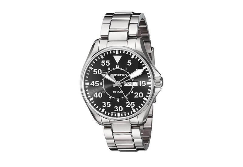 Hamilton Uhrenarmband H64611135 - silber Stahl