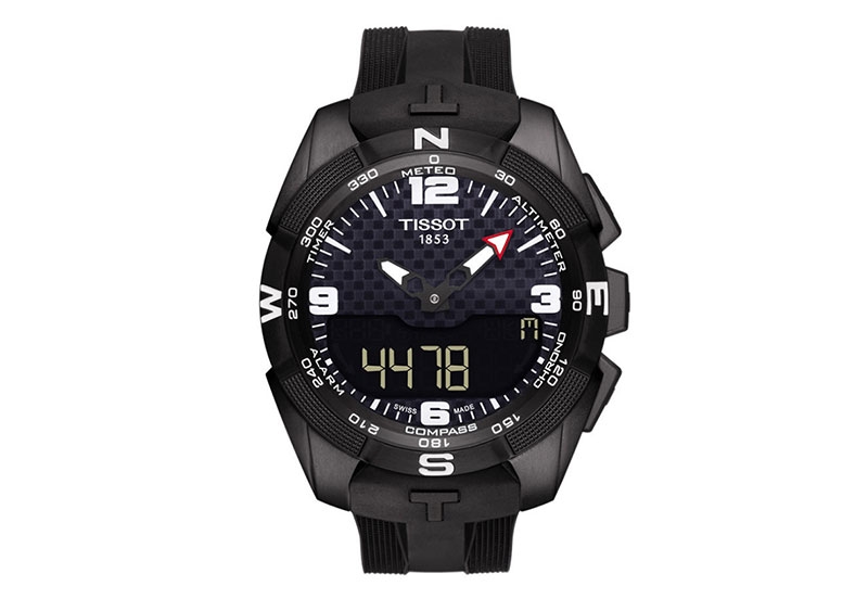 Tissot Uhrenarmband T0914204705701 schwarz Silikon