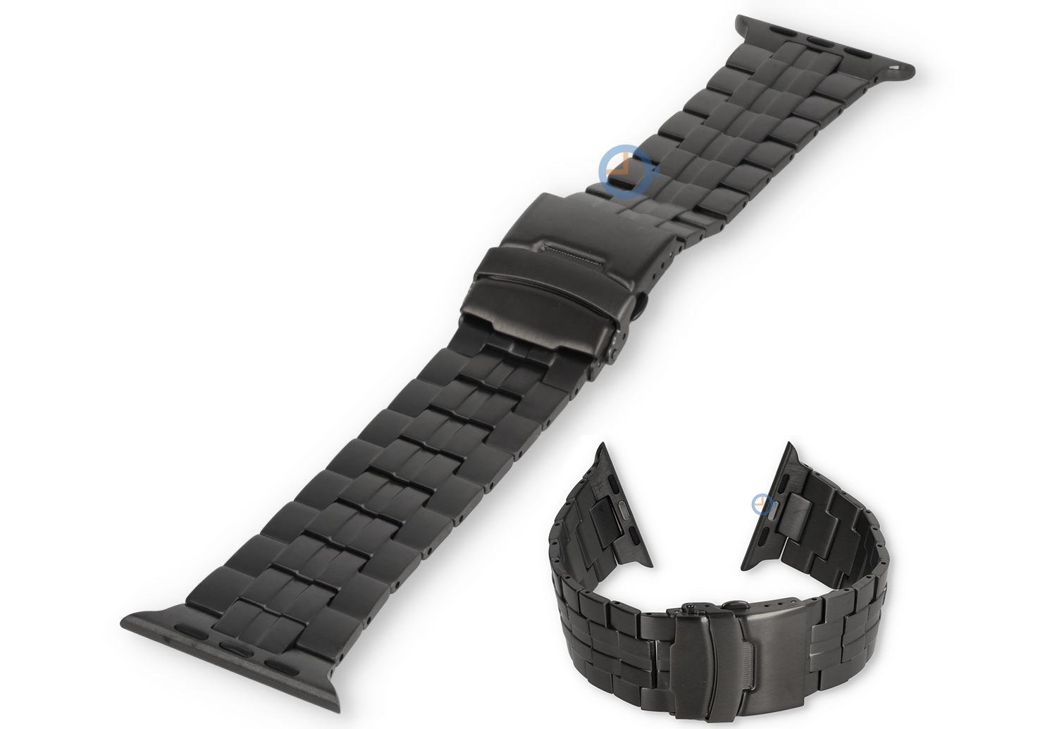 Apple Watch 45 Stahl band - Titan black
