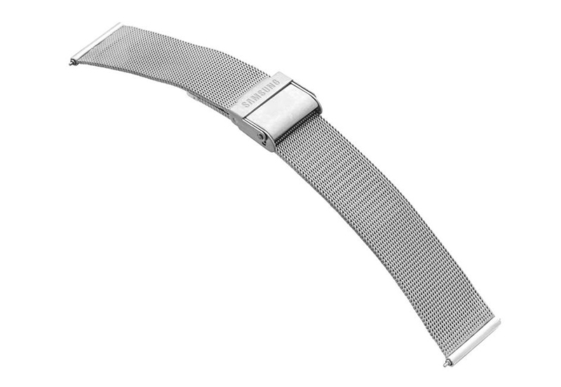 Samsung Galaxy Active2 Uhrenarmband - Mesh silber (40mm)
