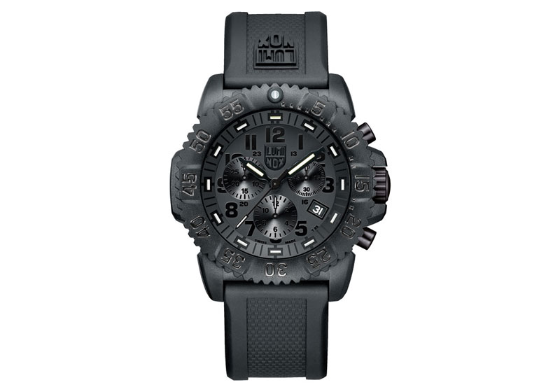 Luminox Uhrenarmband A.3081.BO Navy Seal Black Out