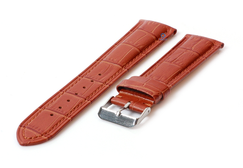Universelles Armband für Jacques Lemans - 22mm - hellbraun