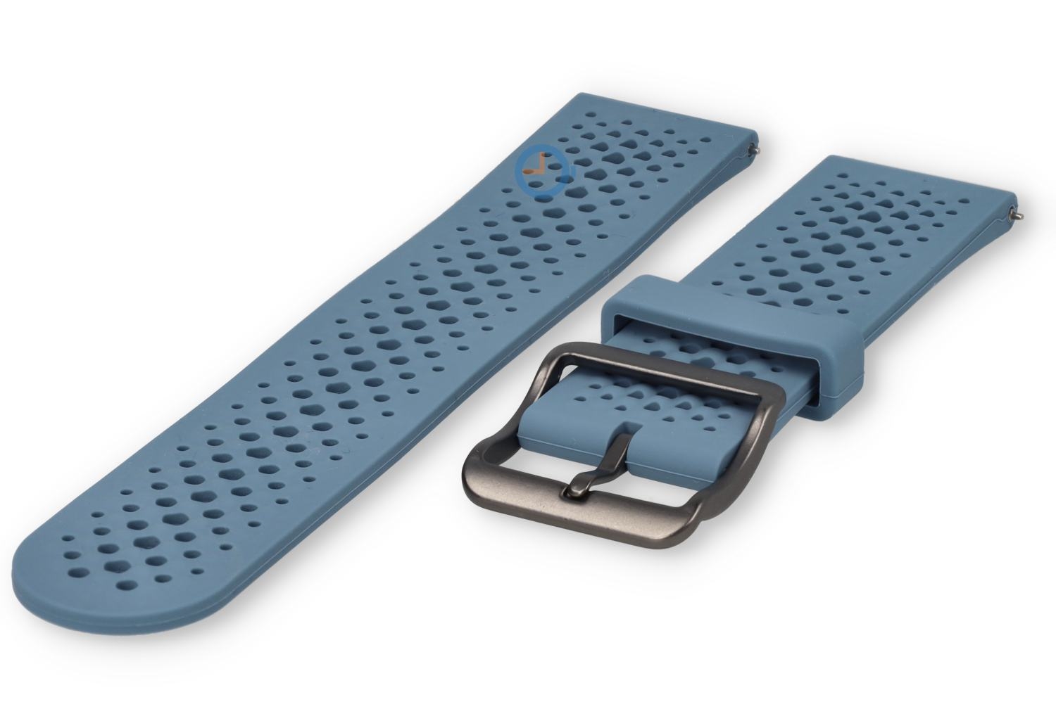 Universal Band für Garmin Venu 3 22mm) industriell blau - gelocht