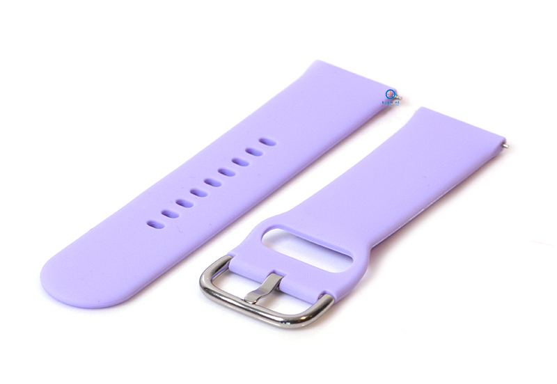 Uhrenarmband 22mm silikon lila