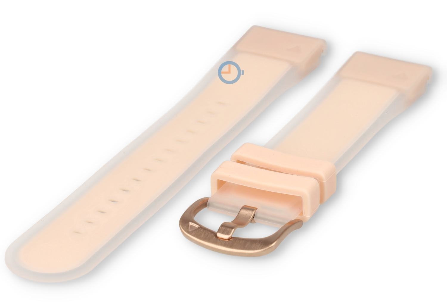 Durchsichtiges Band Garmin Forerunner 570 (42mm) - baby pink
