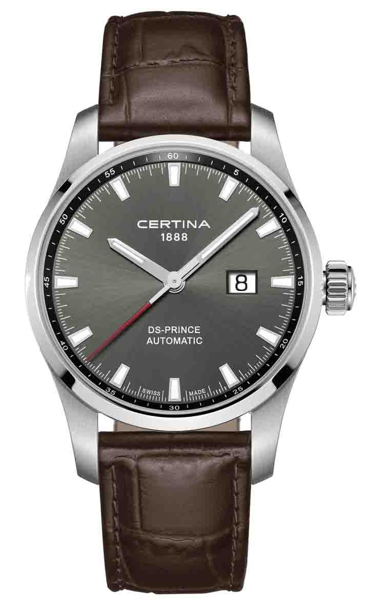 Certina Band C0084261608100A 21/18mm braun Leder ohne Schließe