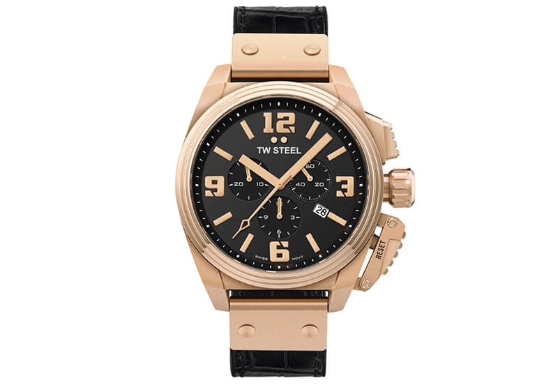 Uhrenarmband TW Steel TW1115 - schwarz
