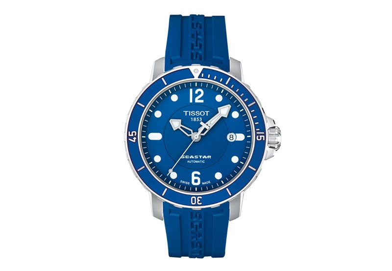 Original Tissot Armband T0664071705704A - blau