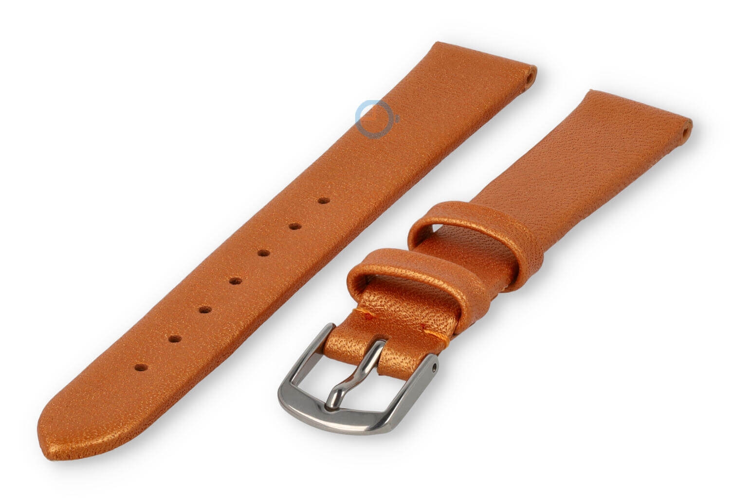 Nahtloses Uhrenarmband 14mm - Kupfer mit glanz