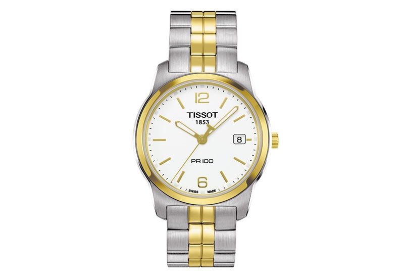 Original Tissot Armband T0494102201700B - bicolor