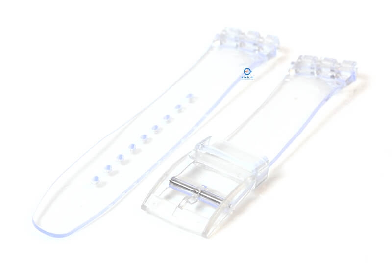 Swatch New Gent Uhrenarmband 19mm durchsichtig (transparent)