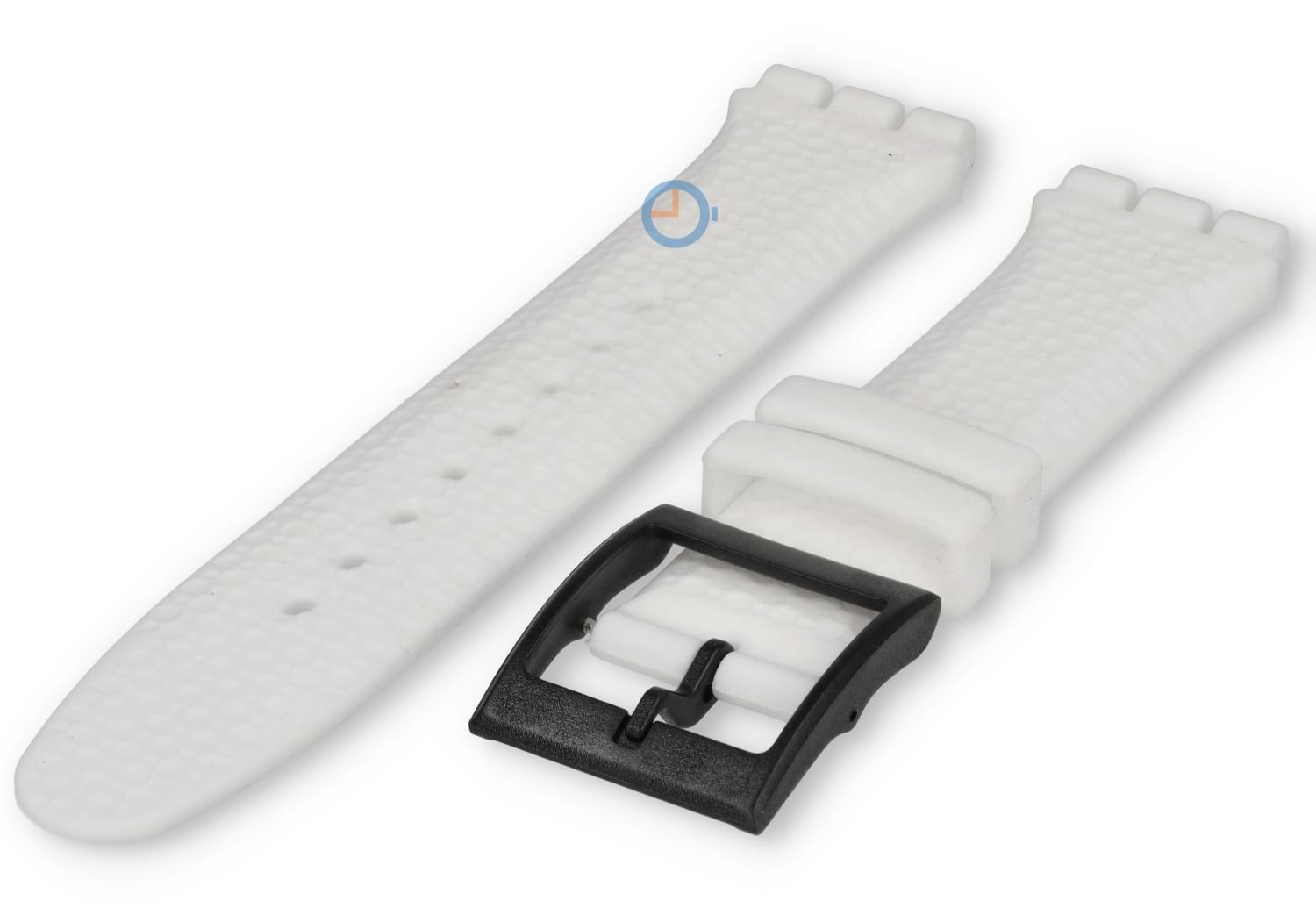 Swatch Uhrenarmband 19.70mm Weiß